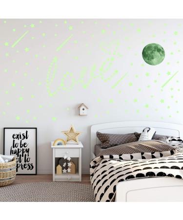 Ezigoo Glow in The Dark Stars Stickers - 476Pcs Luminous Decals for Kids Bedroom - Adhesive DIY Wall Stickers for Nursery Room - Ceiling Glow in The Dark Stickers for Baby Toddler Children - Buy Online on GoSupps.com