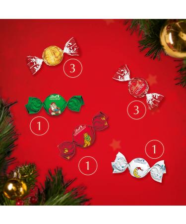 Lindt - Chalet TEDDY Advent Calendar - Milk Chocolate and White Chocolate - Ideal for Christmas 236g - Buy Online on GoSupps.com