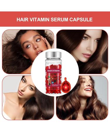 Hair vita-mins Oi-l ca-psules Hair vita-min ser-um ca-psule - Leave-In Hair treat-ment ser-um ca-psules | Deep Care Repair Damaged Hair - Buy Online on GoSupps.com