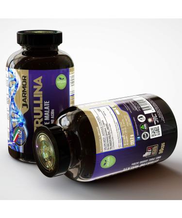 L-Citrulline Malate 1000mg Capsules - Nitric Oxide & L-Arginine Precursor | Boost Performance with Jarmor 90 KPS | Shop Internationally - Buy Online on GoSupps.com