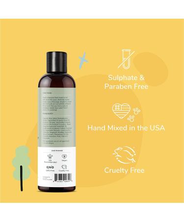 Kin+Kind Natural Dog Shampoo for Dry Skin & Coat - Cedar 12 fl oz - Buy Online on GoSupps.com