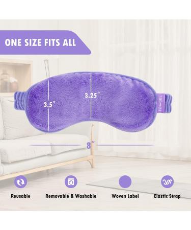 FDMGEL Microwave Heat Eye Mask - Aromatherapy Moist Heat/Cold Therapy Pillow for Dry Eyes, Migraine & Fatigue Relief - Buy Online on GoSupps.com