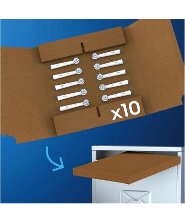 Oral-B Sensitive Clean Plug Brushes - 10 Ultra-Thin Bristle Toothbrush Attachments for Gentle Cleaning | Compatible with Oral-B Electric Toothbrushes - Buy Online on GoSupps.com