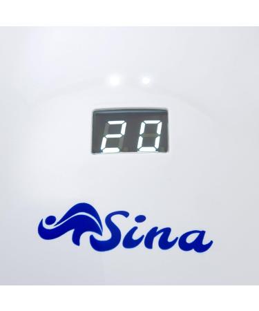 Buy Sina LED Nail Dryer - 24W Light Curing Device with Auto Hand Recognition & Display | Perfect for At-Home Gel Nails - Buy Online on GoSupps.com