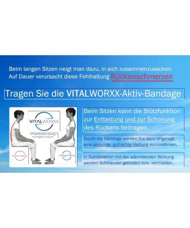 Vitalxx Rear Belt Vitalsoft Adjustable XXL Lumbar Support Bandage for Comfortable Walking & Sitting - Buy Online on GoSupps.com