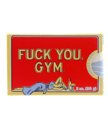 BlueQ Fck You Gym Luxury Soap - Eco-Friendly Fun & Unique Soap for Fitness Enthusiasts | International Shipping Available - Buy Online on GoSupps.com