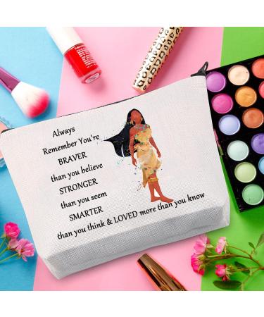 Buy WZMPa Indian Princess Cosmetic Bag - Inspirational Zippered Design for Women & Girls | Perfect Gift - Buy Online on GoSupps.com