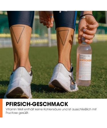 Vitamin Well Vitamin Water - Low-Calorie Functional Drink with Vitamin C D Zinc & Antioxidants | 12 x 500ml - Buy Online on GoSupps.com
