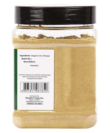 Zayd Organics Amchur Powder - USDA Organic Dry Mango Ground - 16oz (454g) - Buy Online on GoSupps.com