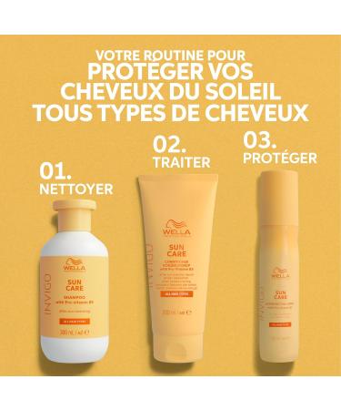 Wella Professionals INVIGO SUN CARE Shampoing r parateur apr s-soleil Apr s-shampoing express et UV Spray protection Apr s-shampoing 200ml - Buy Online on GoSupps.com