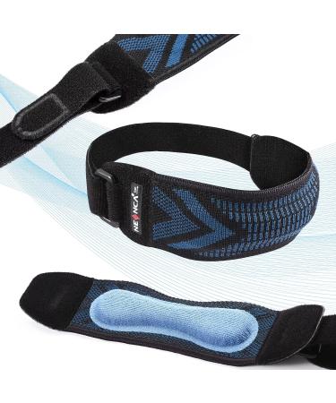 NEENCA Professional Sports Knee Strap for Knee Pain Relief - Patella Tendon Stabilizer Brace with Gel Pad for Hiking, Soccer, Basketball, Running - Support for Jumpers Knee, Tennis, Volleyball, Squats - Buy Online on GoSupps.com