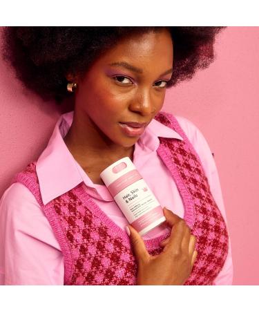 Health By Habit Hair Skin and Nails Supplement - 60 Capsules with Biotin, Vitamins A, B, C, Hyaluronic Acid, Vegan, Non-GMO, Sugar Free - 1 Pack, 60 Count - Buy Online on GoSupps.com