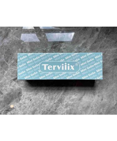 Terviiiix Mini Hair Smoothing Iron - Portable Ceramic Straightener for Short Hair & Curls - Ideal for Travel - Lightweight & Compact - Blue - Buy Online on GoSupps.com