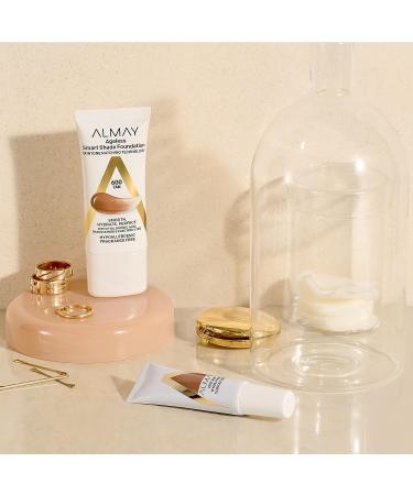 Almay Anti-Aging Concealer with Hyaluronic Acid, Niacinamide, Vitamin C & E - Hypoallergenic, Fragrance Free - 010 Light, 0.37 Fl Oz - Buy Online on GoSupps.com