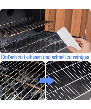 Premium Bimsstein Cleaner Brushes - 4 Pack White Grill & Kitchen Cleaning Blocks for Pumice Stone & Roasting Oven - Buy Online on GoSupps.com