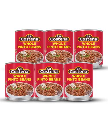 La Costea Whole Pinto Beans 20.5 oz (Pack Of 6) 20.5 Ounce Cans (Pack of 6)