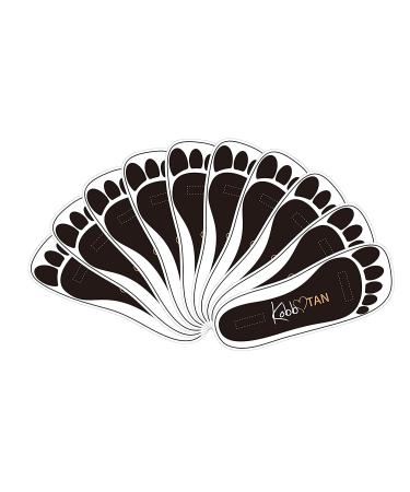 50 Feet (25 Pairs) Disposable Spray Tanning Feet Pads for Tent - Sunless Airbrush Tanning Foot Protection - Buy Online on GoSupps.com