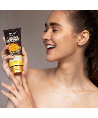 Buy WOW Skin Science Ubtan Face Wash - Chickpea Flour & Turmeric 100ml | Moisturizes Dry Skin - International Shipping Available - Buy Online on GoSupps.com