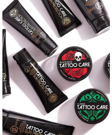 Makra Tattoo Care SPF 30+ Sunscreen Ointment for Tattoo Protection - UVA/UVB Defense - Moisturizes, Prevents Fading, Enhances Colors - Water Resistant - 1.35 oz - Buy Online on GoSupps.com