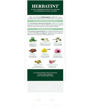  Herbatint Herbatint Permanent Hair Color Gel 3 Doses 300 ml - 4D Golden Brown Ammonia-Free for Sensitive Skin 100% Gray Coverage with 8 Natural Organic Extracts - Buy Online on GoSupps.com