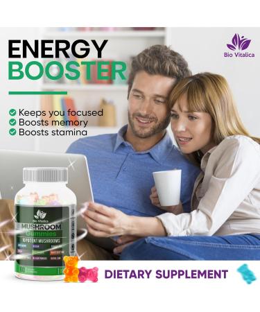 BIO VITALICA Sea Moss Elderberry Gummies & Mushroom Gummies (Bundle) - Buy Online on GoSupps.com