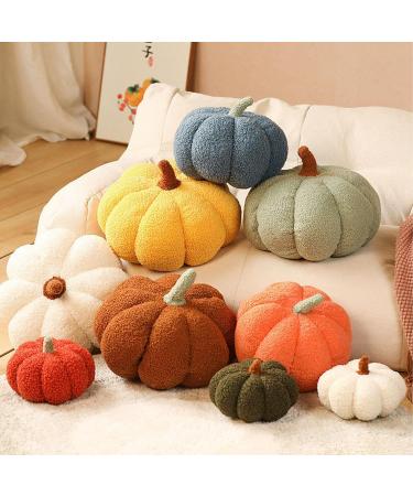 Pumpkin Plush Toys Pumpkin Pillow Soft Handmade Simulation for Christmas for Home Decoration (Brown) - Buy Online on GoSupps.com