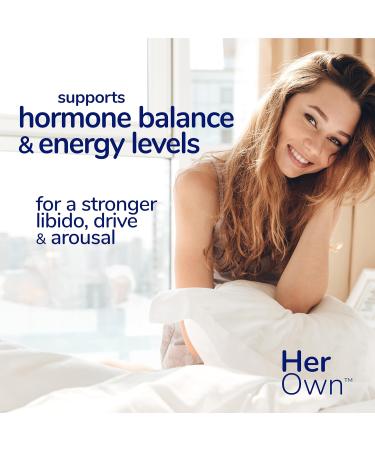 Her Own Passion - Libido Boost & Mood Support Vegan 30 Capsules - Enhance Arousal & Intimacy Hormone Balance - Buy Online on GoSupps.com