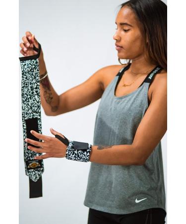 HYPELETICS 18 Competition Grade Weightlifting Wrist Wraps - Support for Workouts & Wrist Pain - Black Wrist Brace - Buy Online on GoSupps.com