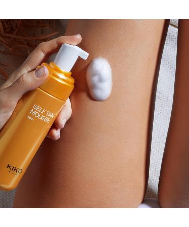 KIKO Milano Self Tan Mousse Body Self-Tanning Brightening And Moisturising Body Mousse With Hyaluronic Acid - Buy Online on GoSupps.com