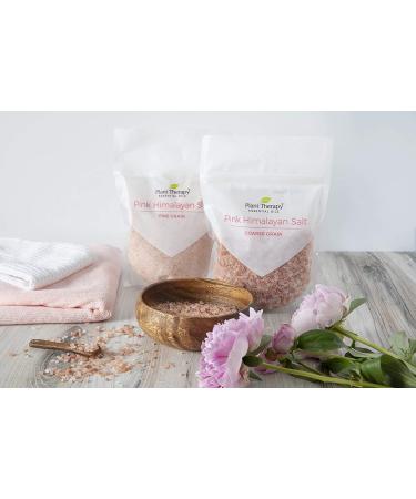 Plant Therapy Pink Himalayan Salt Coarse 2 lb Bag - Rich in Nutrients and Minerals for Improved Health - Buy Online on GoSupps.com