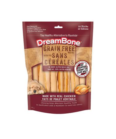DreamBone Grain Free Sticks 10ct 7oz 200g 200 g (Pack of 1) Dog Treat