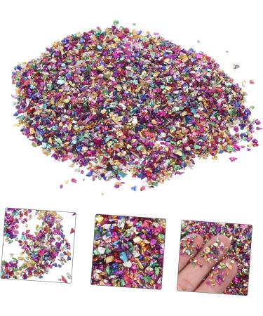 Gogogmee 1 Glass Chip Manicure Charms Manicure DIY Accessories Nail Irregular Glass Epoxy Fillers DIY Fillers Nail Art Charms Epoxy Filling Glass Charms Filling Epoxy Charms 0.5X0.3cm Colorful - Buy Online on GoSupps.com