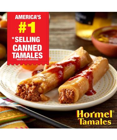 HORMEL Chicken Tamales - Authentic Canned Tamales - 15 Oz - Buy Online on GoSupps.com