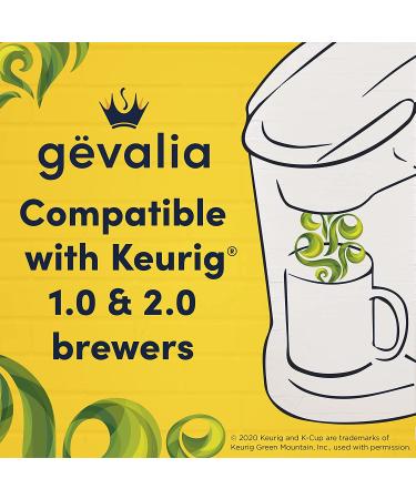 Gevalia Colombia K-Cup Coffee Pods - 84ct Box for Keto & Low Carb Lifestyle - Buy Online on GoSupps.com