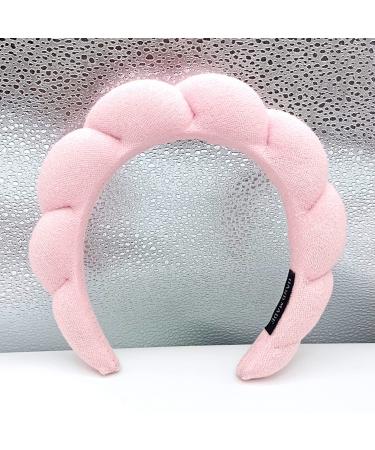 BLAISTER Spa Headband for Women - Soft Makeup and Facial Washing Headband - Cute Pink Hairband for Shower - Buy Online on GoSupps.com