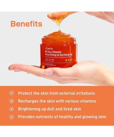 JUMISO All Day Vitamin Nourishing Mask 100ml - Korean Vegan Facial Washoff Mask for Skin Brightening & Vitamin Care - Buy Online on GoSupps.com