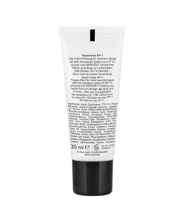 Alcina Hand Cream No.1 - 20ml | Nourishing & Hydrating Hand Care - Shop Internationally - Buy Online on GoSupps.com