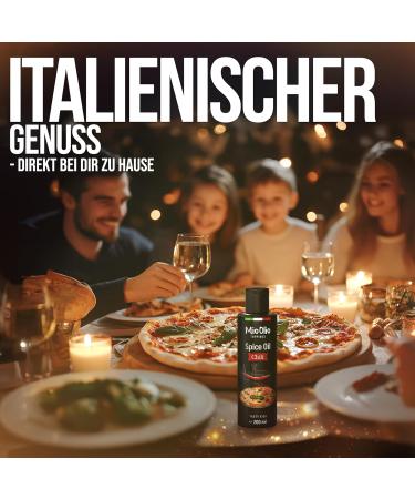  Mioolio MIOOLIO 1 x 200 ml chili oil for marinating refining and seasoning every dish with an intense aroma and a burst of flavor - Buy Online on GoSupps.com