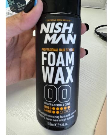 nishman Hair Styling Foam Wax - Buy Online on GoSupps.com