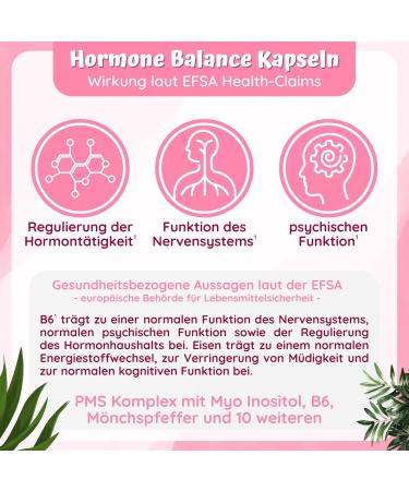 192 PMS Capsules | 13 Coordinated Ingredients | Loodus Women's Hormone Balance Complex with Myo-Inositol Acetyl-L-Carnitine & B6 - Buy Online on GoSupps.com