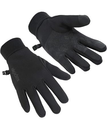 Alpidex Winter Gloves for Men & Women - Slipproof Windproof Touch Function for Biking & Running - Buy Online on GoSupps.com