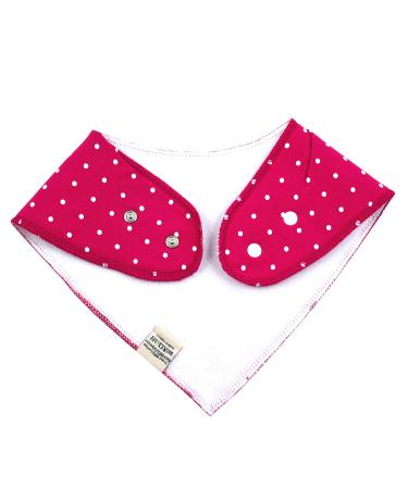 Buy M.M.C. Baby Triangular Towels - 8-Pack Cotton Neck Sweet Towels for Toddlers | Unisex Adjustable Push Button Spitting Cloths | Perfect for Boys & Girls - Buy Online on GoSupps.com