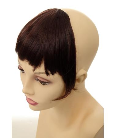 Buy WIG ME UP YZF-W1030-33 Clip-In Bangs | Mahogany Rust Brown Hair Extensions for International Shipping - Buy Online on GoSupps.com
