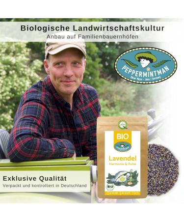  PEPPERMINTMAN Organic Lavender 300g - Buy Online on GoSupps.com