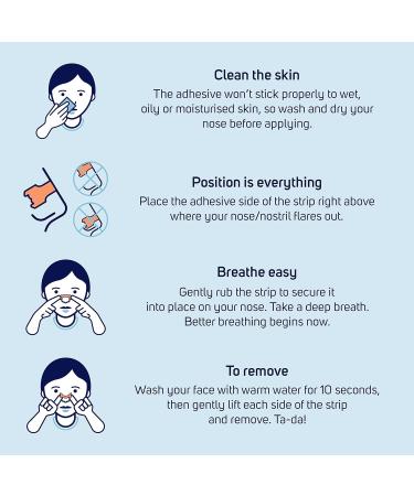 Breathe Right Nasal Strips Original Large 30s - Instantly Relieves Nasal Congestion, Reduces Snoring - Drug-Free Solution - Buy Online on GoSupps.com