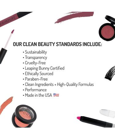 Prim and Pure Natural Cream Blush Palette - Organic Mineral Blush for Face - Cruelty-Free Makeup - Professional Cosmetics (Totally Shy) - Buy Online on GoSupps.com