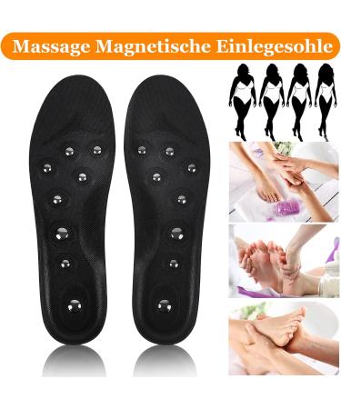 Yewrrite 2PC Magnetic Shoe Inserts | Acupressure Massage Insoles for Circulation & Fatigue Relief | International Shipping Available - Buy Online on GoSupps.com