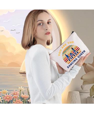 LEVLO Mamma Makeup Bag - Perfect Gift for Dancing Queen Fans | Musical Comedy Cosmetic Bag - Buy Online on GoSupps.com