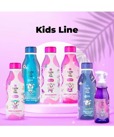 Leche Pal Pelo Kids Conditioner - Moisturizing Gentle Detangling & Strengthening | Paraben-Free | 14.9 fl. oz - Buy Online on GoSupps.com