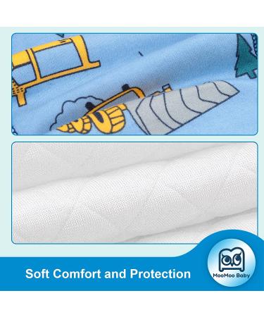 MooMoo Baby 4 Pack Training Underwear for Boys and Girls | Absorbent Toddler Potty Training Pants - Cotton Animal Print | 2T-6T Car Design | 3T Size - Buy Online on GoSupps.com